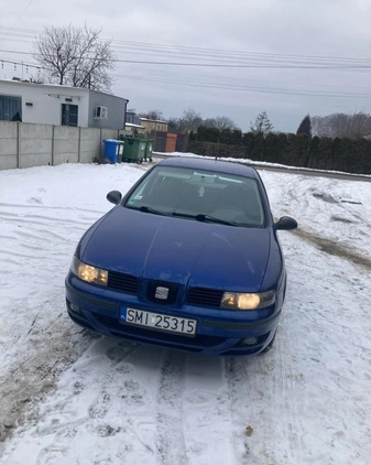 Seat Leon cena 6500 przebieg: 198000, rok produkcji 2003 z Wolsztyn małe 79